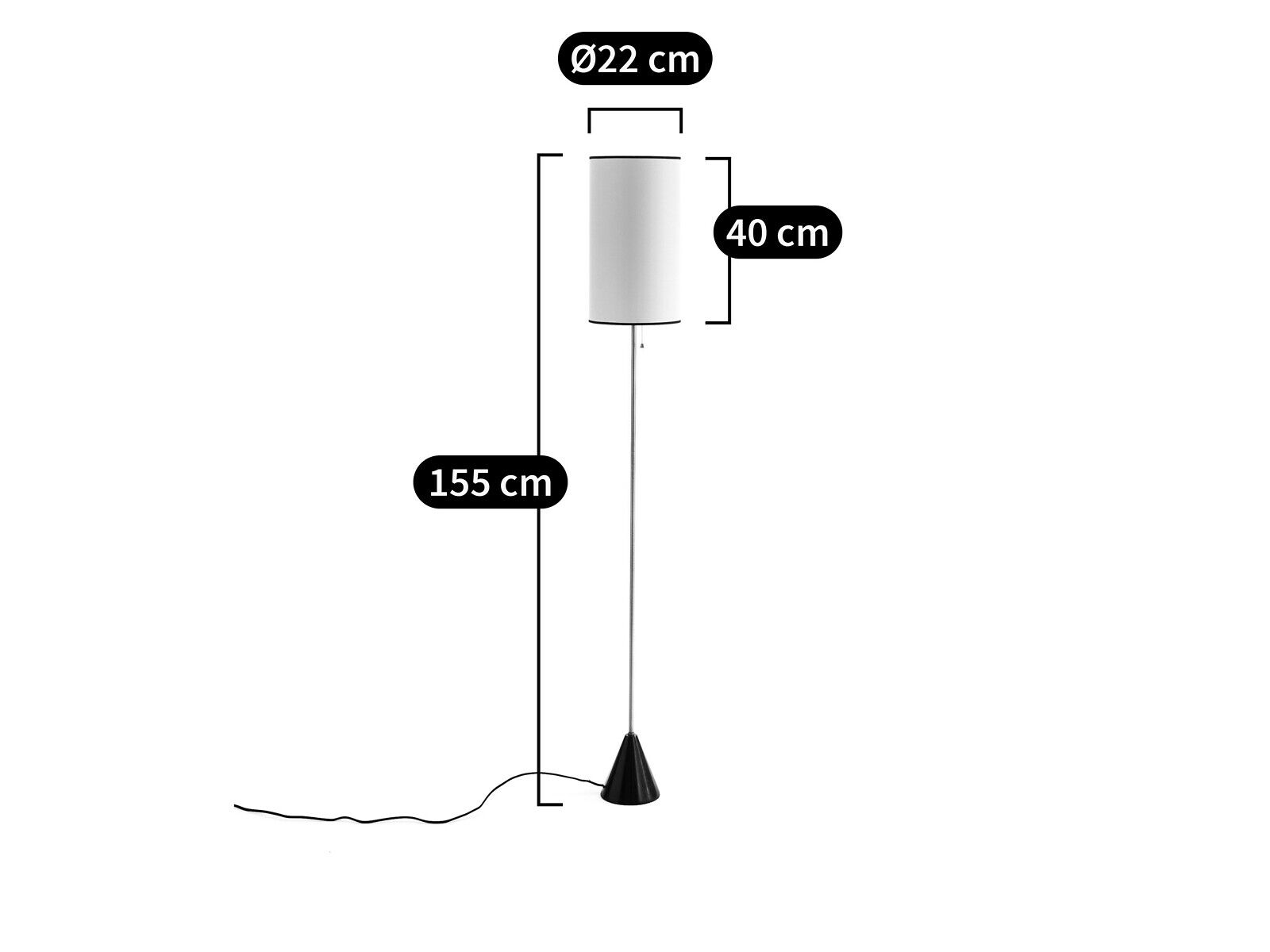 Мраморный торшер AMPM Sophonie ARCH-00062637 - Вид №6