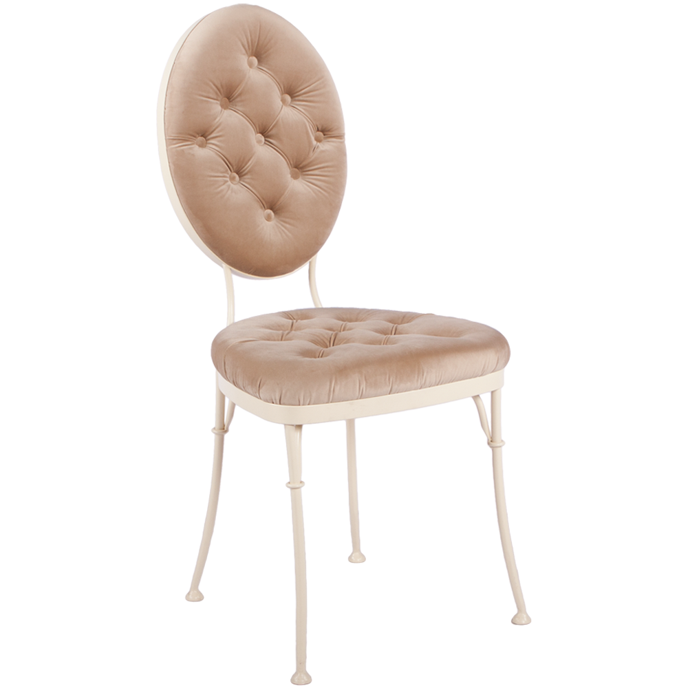 19015 Стул кованый Аделаида Айвори Того Карамель BOGACHO 4627138235126