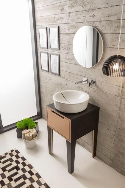 Scarabeo Ceramiche Тумба под умывальник с ящиками Mizu sun-id-1455400 - Вид №3