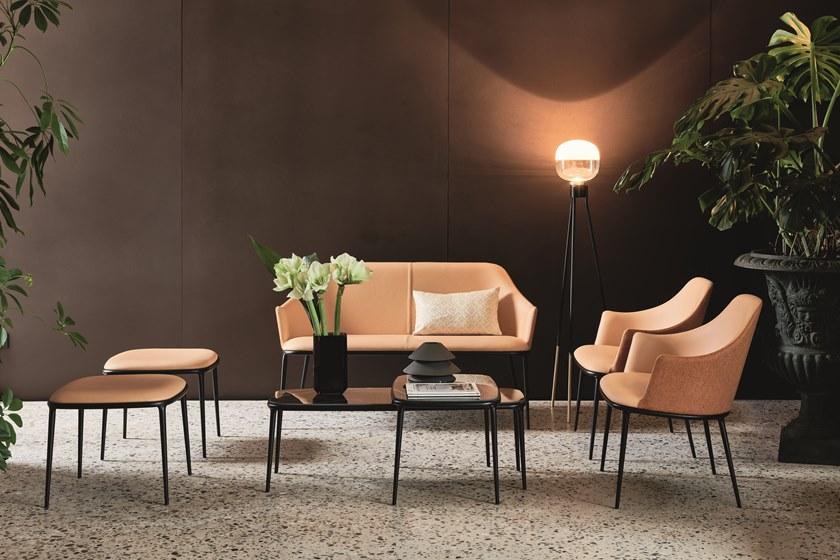 Midj Кресло из ткани с подлокотниками Lea sun-id-1418405 - Вид №2