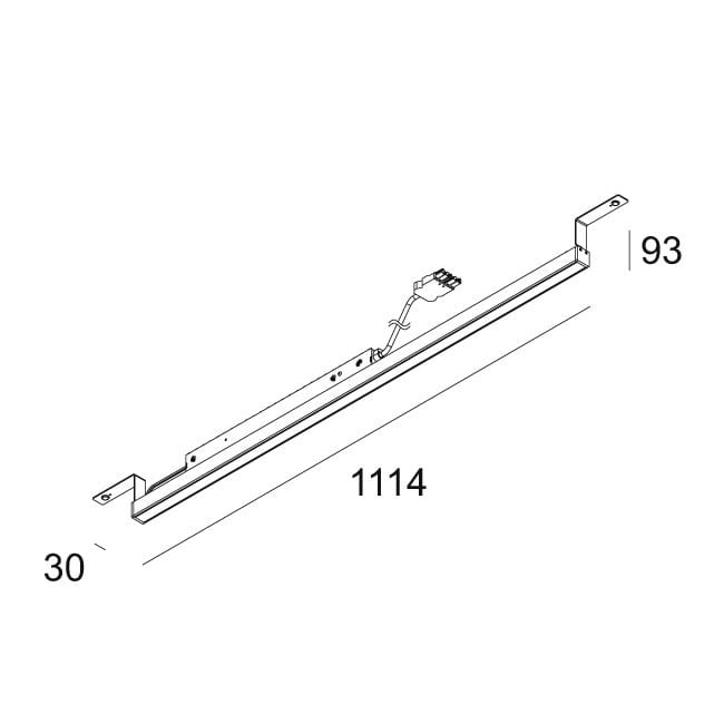 Профиль линейного потолочного освещения для светодиодных модулей Deltalight D-Liner ARCH-00060979 - Вид №3