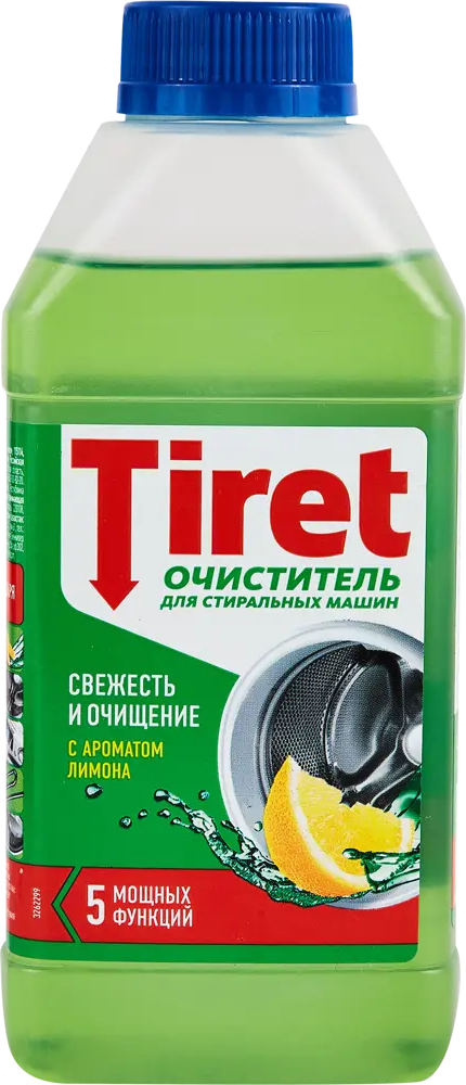 Очиститель для стиральных машин Tiret - эффективное удаление накипи и запахов 89345539