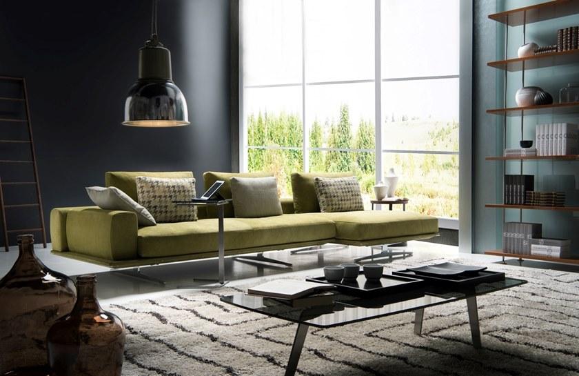 Former In Italia Модульный тканевый диван с шезлонгом Mastroianni sun-id-1344939 - Вид №1