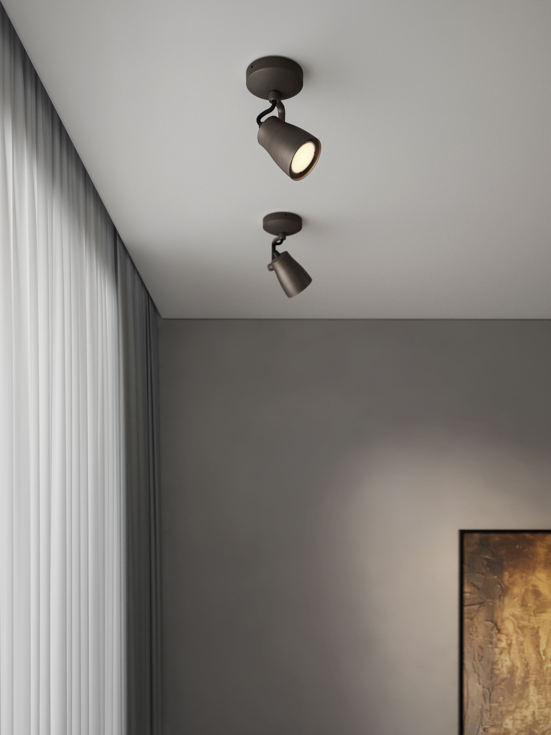 Круглый регулируемый потолочный алюминиевый прожектор Astro Lighting JUNO SINGLE ARCH-00096676 - Вид №7