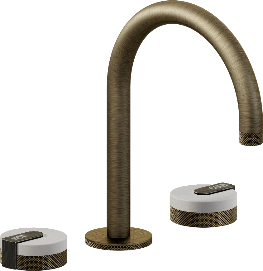 E-11512-R1WT-L1BOX-VBB Смеситель для умывальника на 3 отвертия GRAFF MOD+