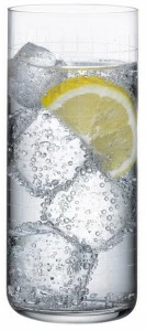 NUDE Набор из четырех хрустальных бокалов для длинных напитков Finesse grid