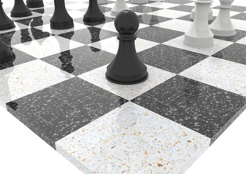 ENCHO ENCHEV - ETE Гигантская бетонная шахматная доска  162  - Вид №3