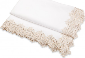 10618318 Weissfee Скатерть Weissfee "Гала Роял" 170х370см (снежное шампанское) Ткань