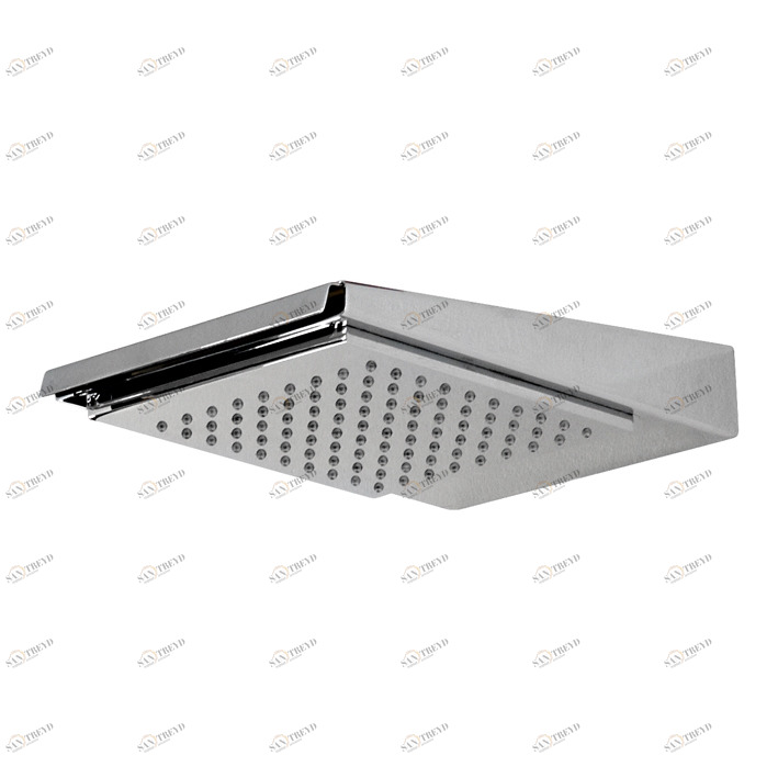 Душевая лейка Rain + cascade с штуцерами ½ ”. Расход дождя: 12 л / мин. при 3 барах. и каскадная функция: 8,6 л / мин. при 3 барах.  Imagine n NOKEN 100093584  INOX 