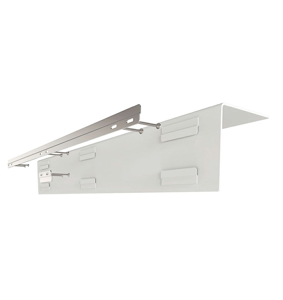 FROST Стеновая филенка 4040, 60cm » белая Алюминий Белый U4040-W  - Вид №4