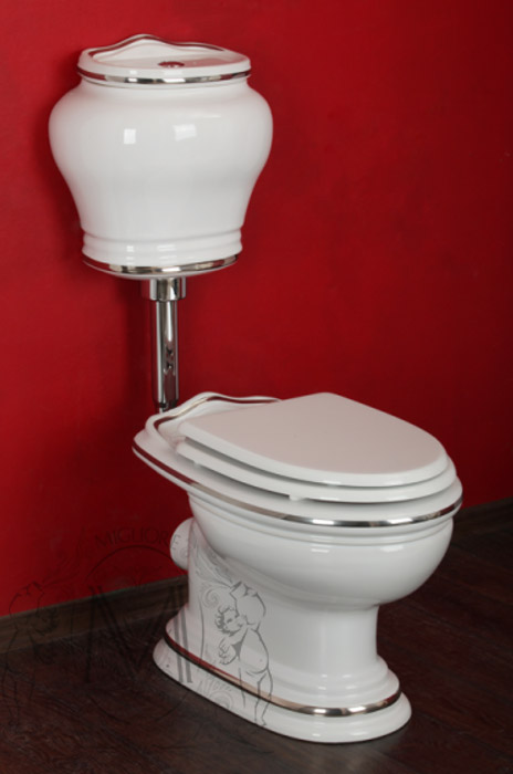 ML.MLD-25.712.D2.PL/ML.MLD-25.738.D2.PL Компакт унитаз с бачком Белый Migliore  Италия  - Вид №1