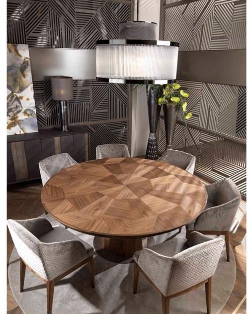 Arte Brotto Круглый стол из ореха Leonardo L615n - Вид №2