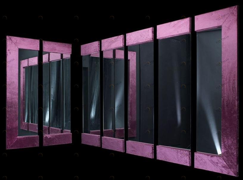 VGnewtrend Зеркало настенное прямоугольное в раме sun-id-1381041