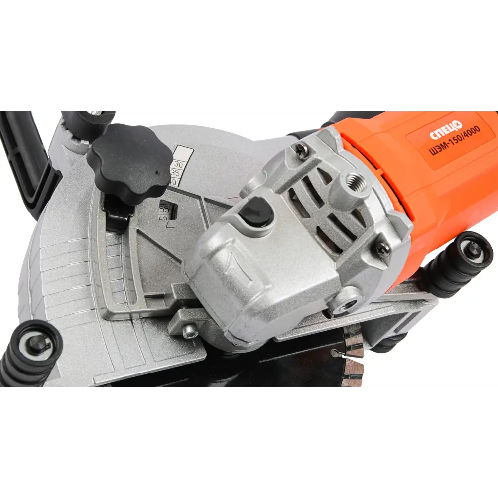 Штроборез электрический СПЕЦ ШЭМ-150/4000 с системой пылеудаления 89383456 STLM-1380823 - Вид №4