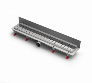 Водоотводящий желоб ALPEN Medium ALP-750MN2 к стене с рамкой