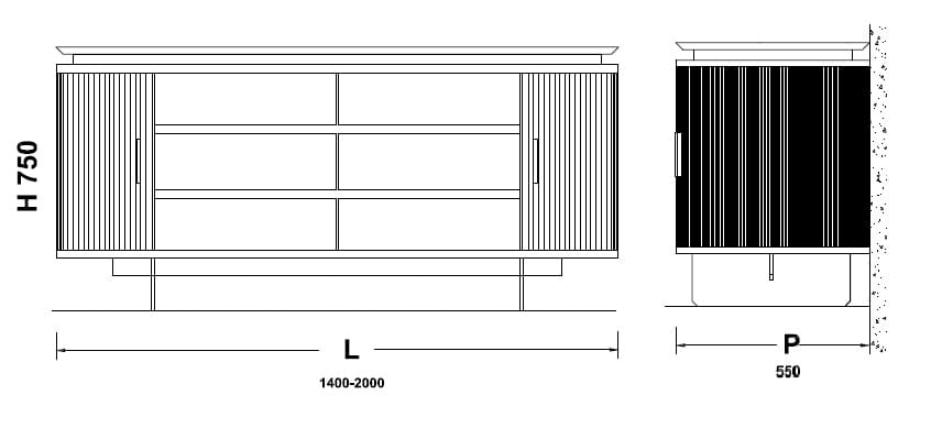 Деревянный напольный шкаф для ванной комнаты MOMA Design Eclectic ARCH-00035466 - Вид №4