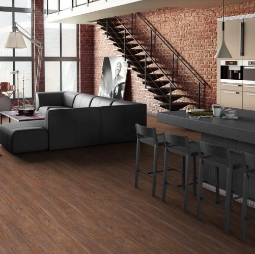 Виниловый ламинат Tarkett Lounge Serge Дуб с брашью (Текстурированная) 914,4х152,4/101,6 мм 1000901236 - Вид №8