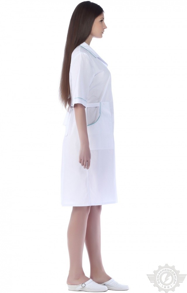 63621 Халат "Оксана"  Медицинская одежда  размер 54/170-176 Спецодежда  - Вид №10