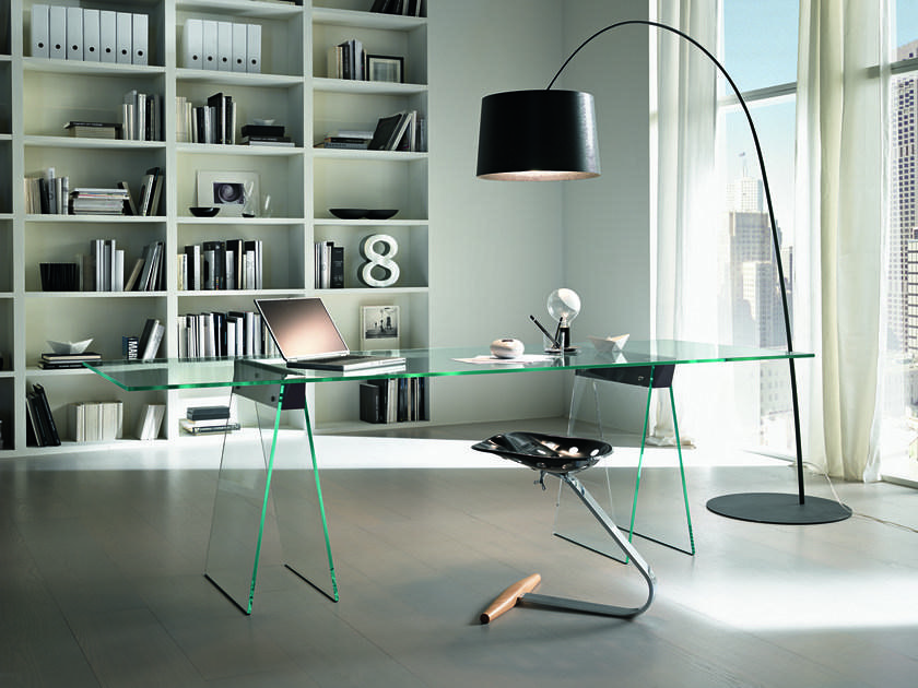 Tonelli Design Прямоугольный стеклянный стол sun-id-1381809 - Вид №2