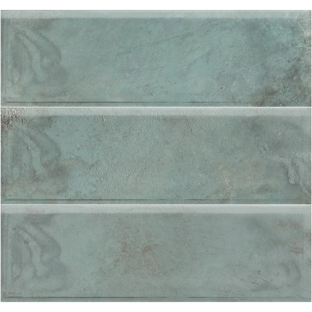 Плитка настенная Керамин Эльба 4 30x9.3 см 0.47 м² глянцевая цвет зеленый STLM-2059102 - Вид №2