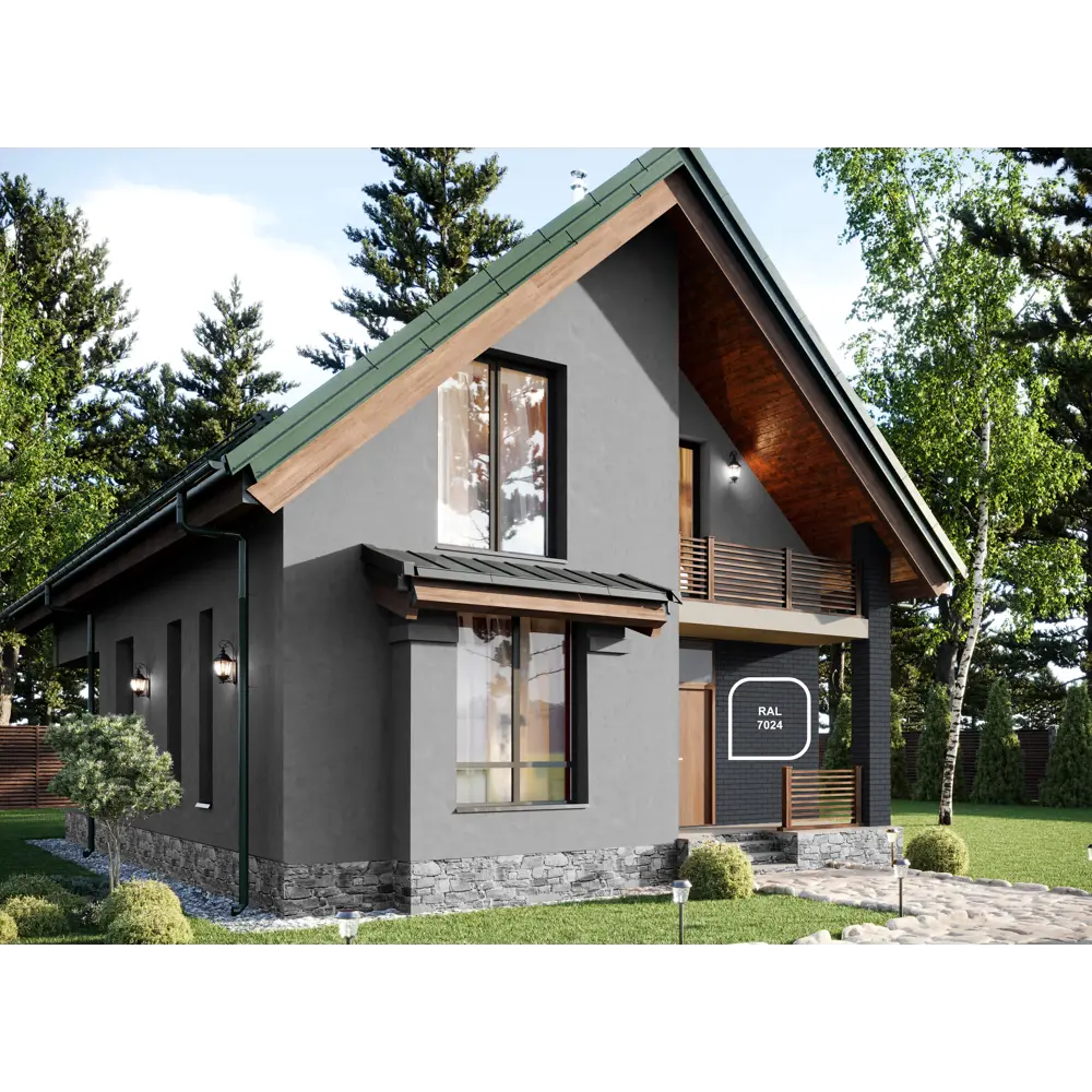 Jobi Siloxanfassad - фасадная краска с эффектом декоративной штукатурки 87003758 STLM-1490188 - Вид №10