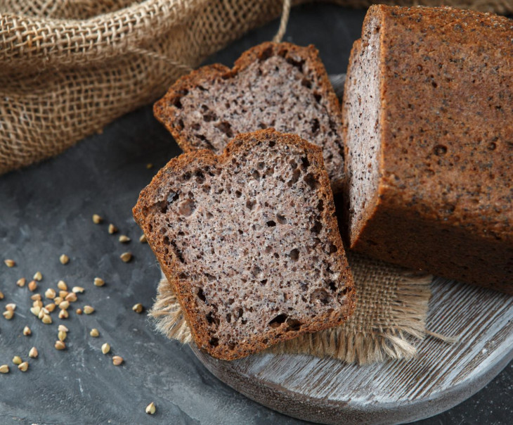 3962 Хлеб "Зеленая гречка - мак" Вкусляндия  - Вид №1