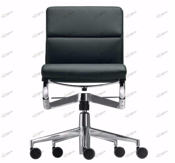 Alias Кожаное офисное кресло с регулируемой высотой на колесиках Frame sun-id-1456049