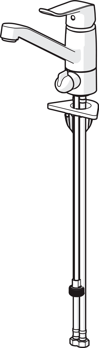 Oras 5735F Смеситель для кухни с клапаном 5735F Care Хром  - Вид №2