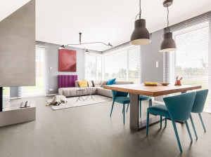 Пол SPC под дерево