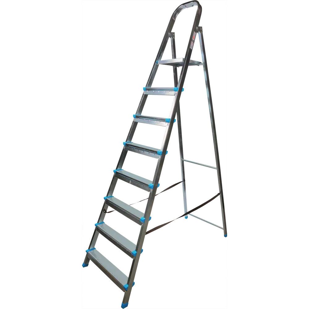 Стремянка Zalger, 8 ступеней, сталь STLM-2054665