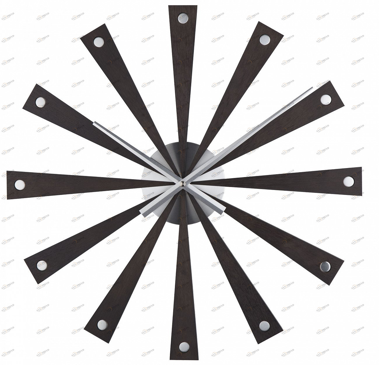 Часы настенные темно-коричневый Tomas Stern 8052 TOMAS STERN СОЛНЦЕ 00-3872757 Коричневый 