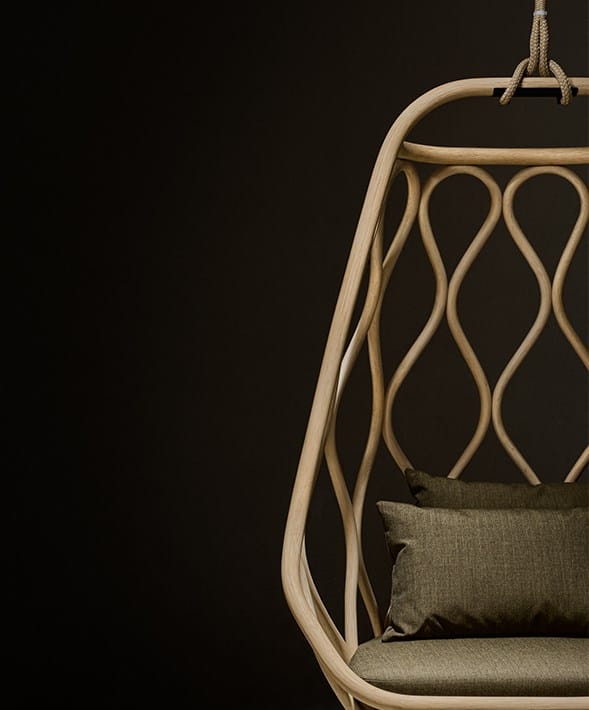 Кресло-качалка из ротанга EXPORMIM ARCH-00088392 - Вид №7