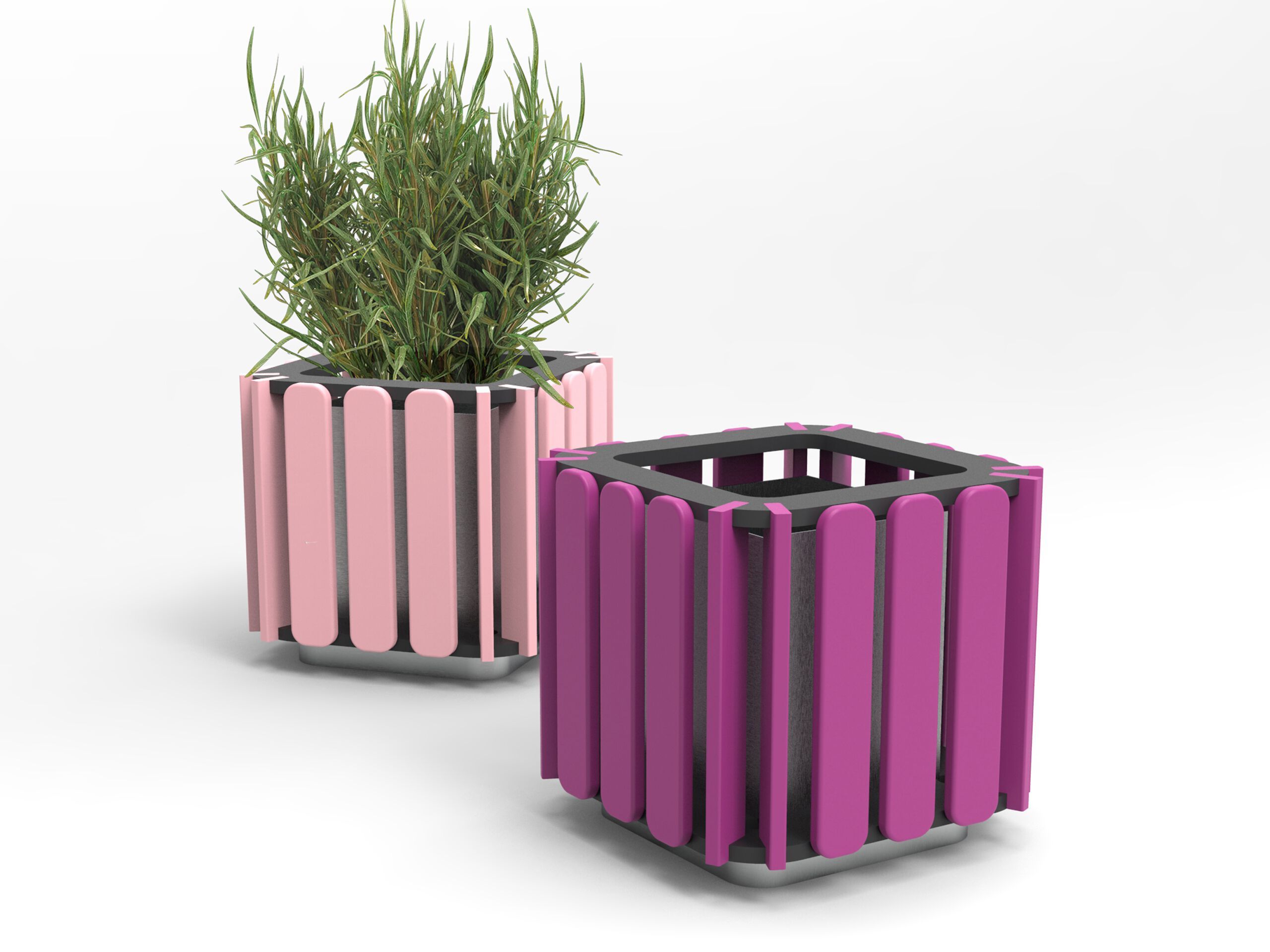 Квадратный полиэтиленовый плантатор Donye Ranardo ARCH-00067039