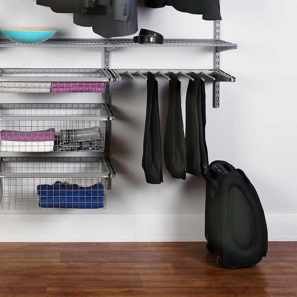 Выдвижная брючница Larvij для гардеробной системы 59.7x42.5 см 89370200 STLM-1081627 - Вид №4