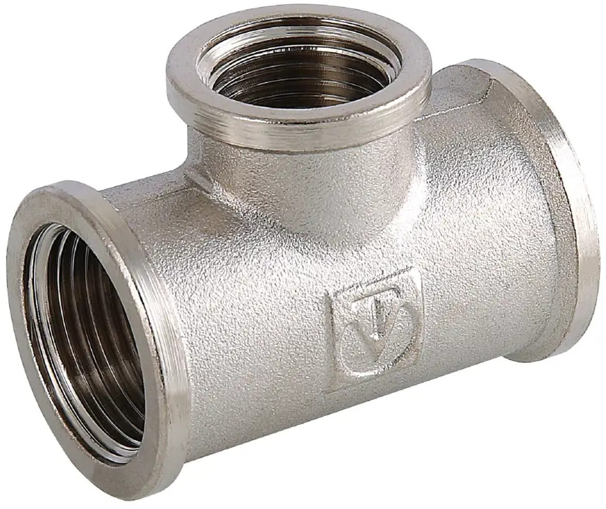 Тройник Valtec 1¼"×½"×1¼" для систем отопления и водоснабжения 82563415