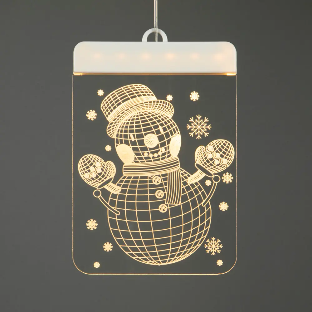 Светильник светодиодный Ritter Snowman 3D 29293 7 на батарейках STLM-2132009 - Вид №3