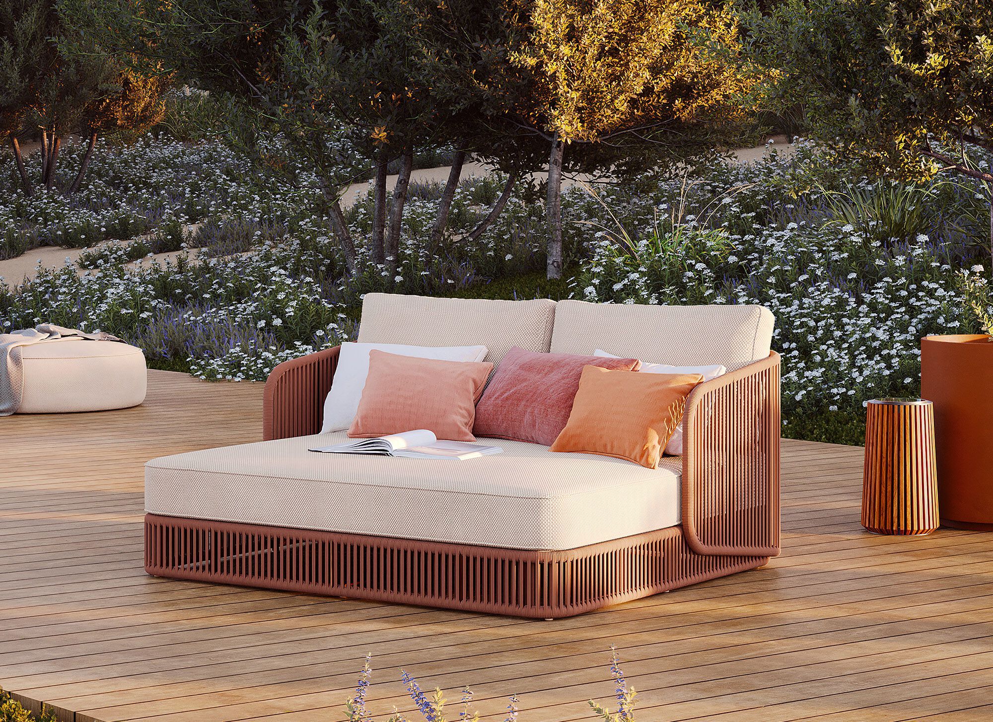 Веревочная Садовая кровать Walters Wainscott ARCH-00104698 - Вид №14