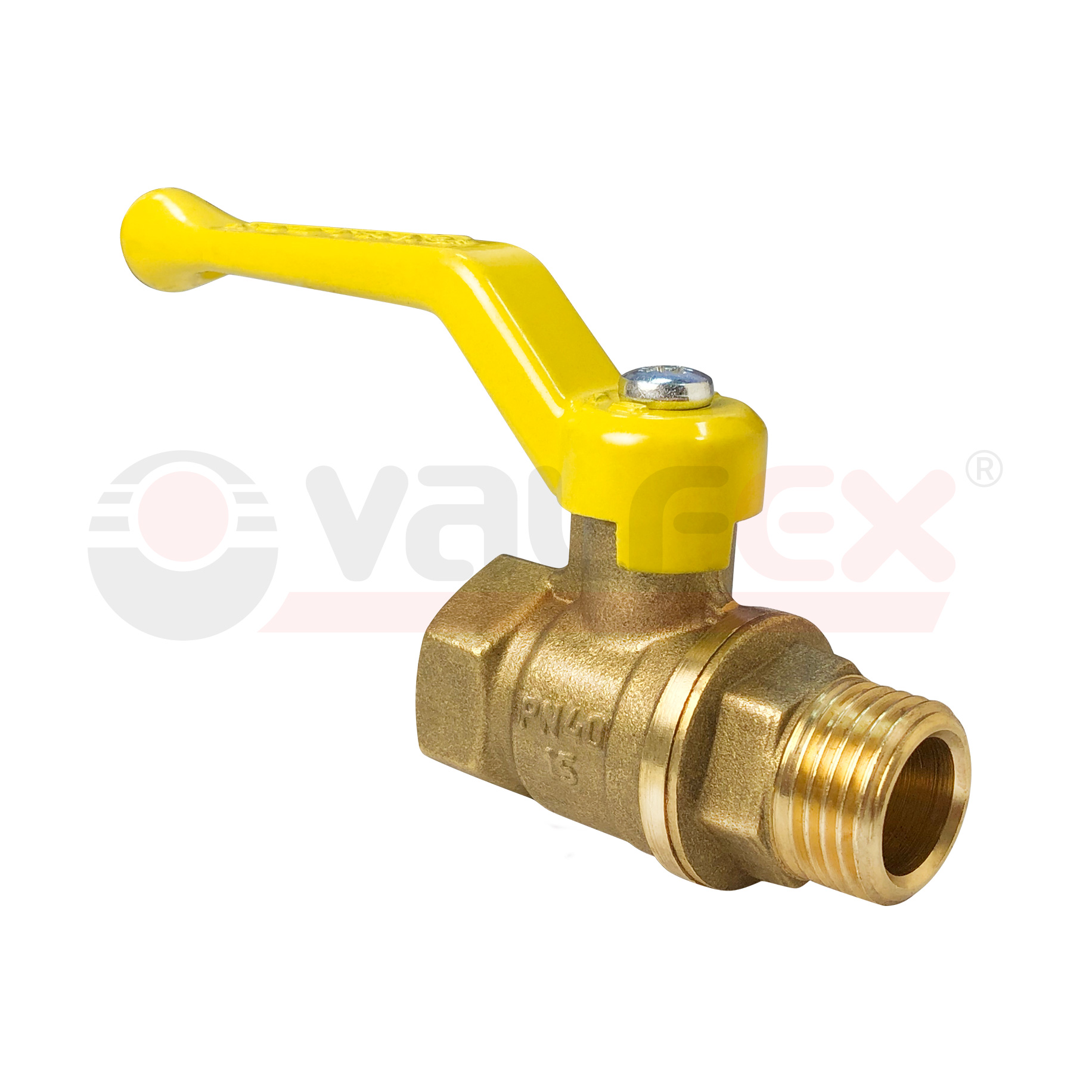 VF.272.LR3.200 Valfex Кран шаровой для газа, ручка-рычаг (внутр.-наруж.)  2" 