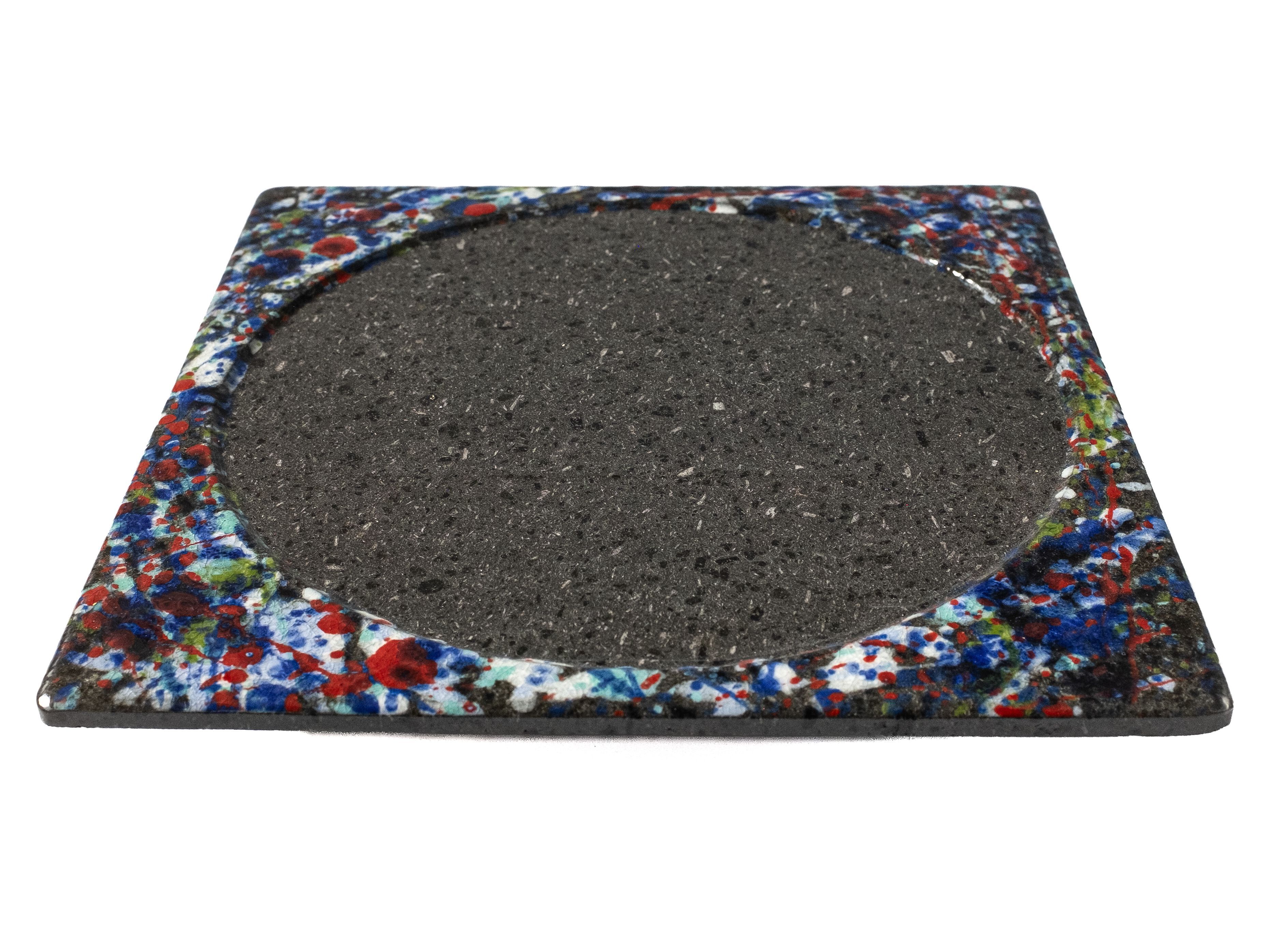 Блюдо из лавового камня Etnea Cuorelavico момент ARCH-00063763 - Вид №24