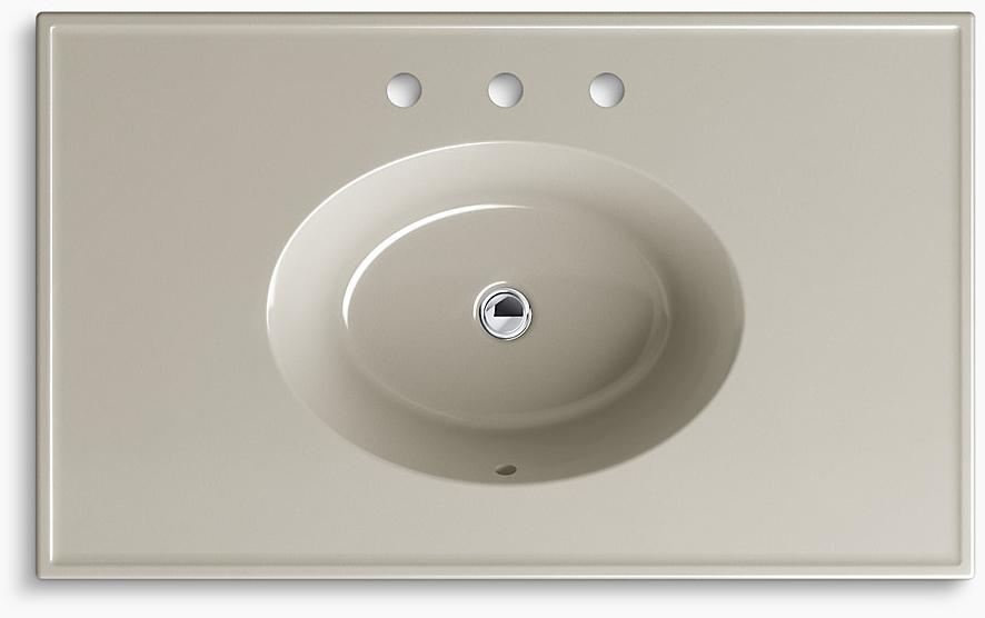 K-2798-8-G85 Накладная раковина на столешницу  прямоугольная Kohler  - Вид №2