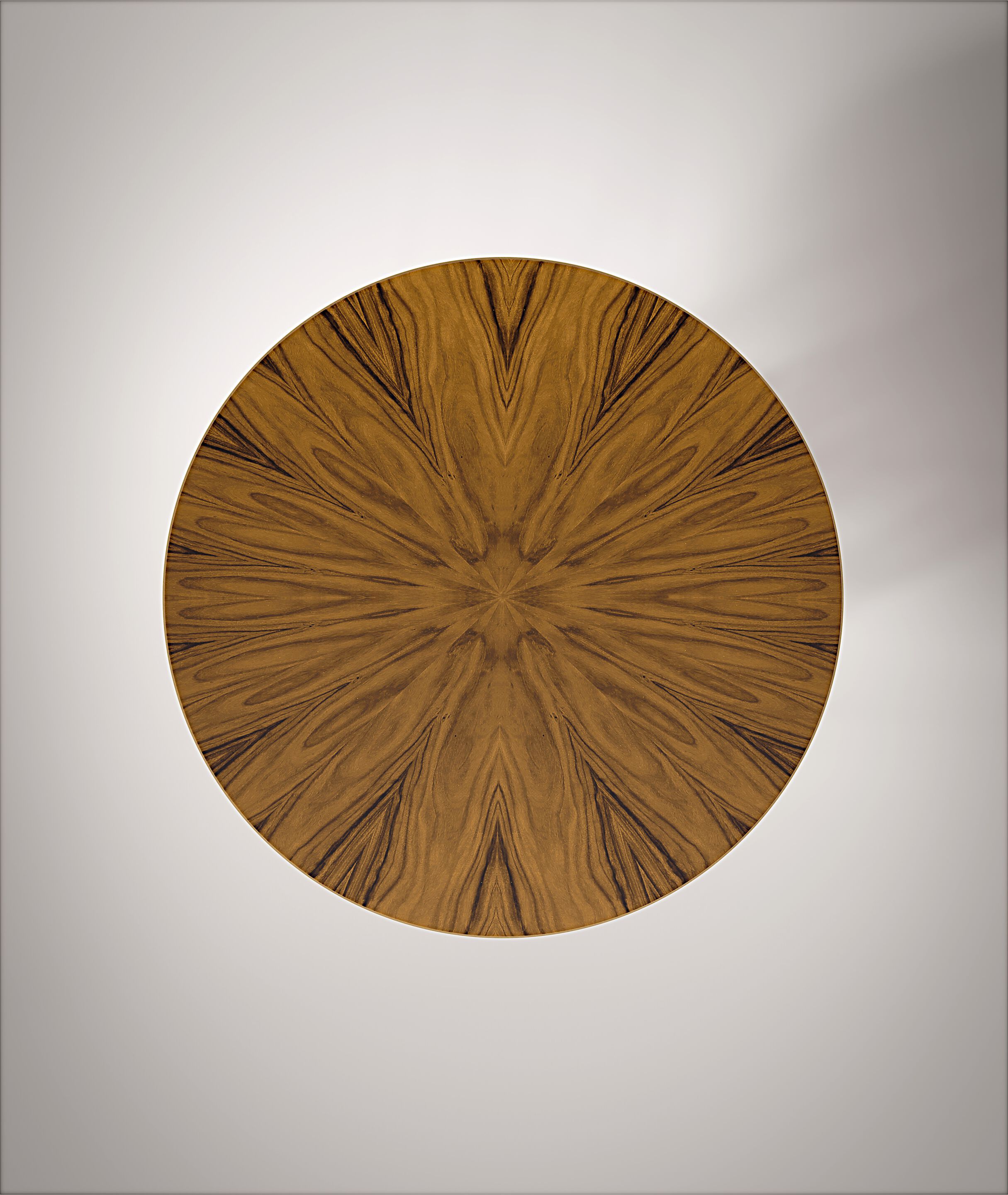 Круглый стол из дерева и металла Roman & Co Goldstein ARCH-00030211 - Вид №1