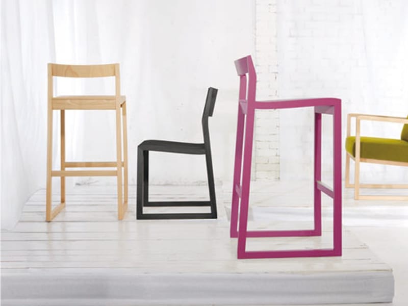 Стул из бука Zilio A&C Sciza ARCH-00100330 - Вид №3