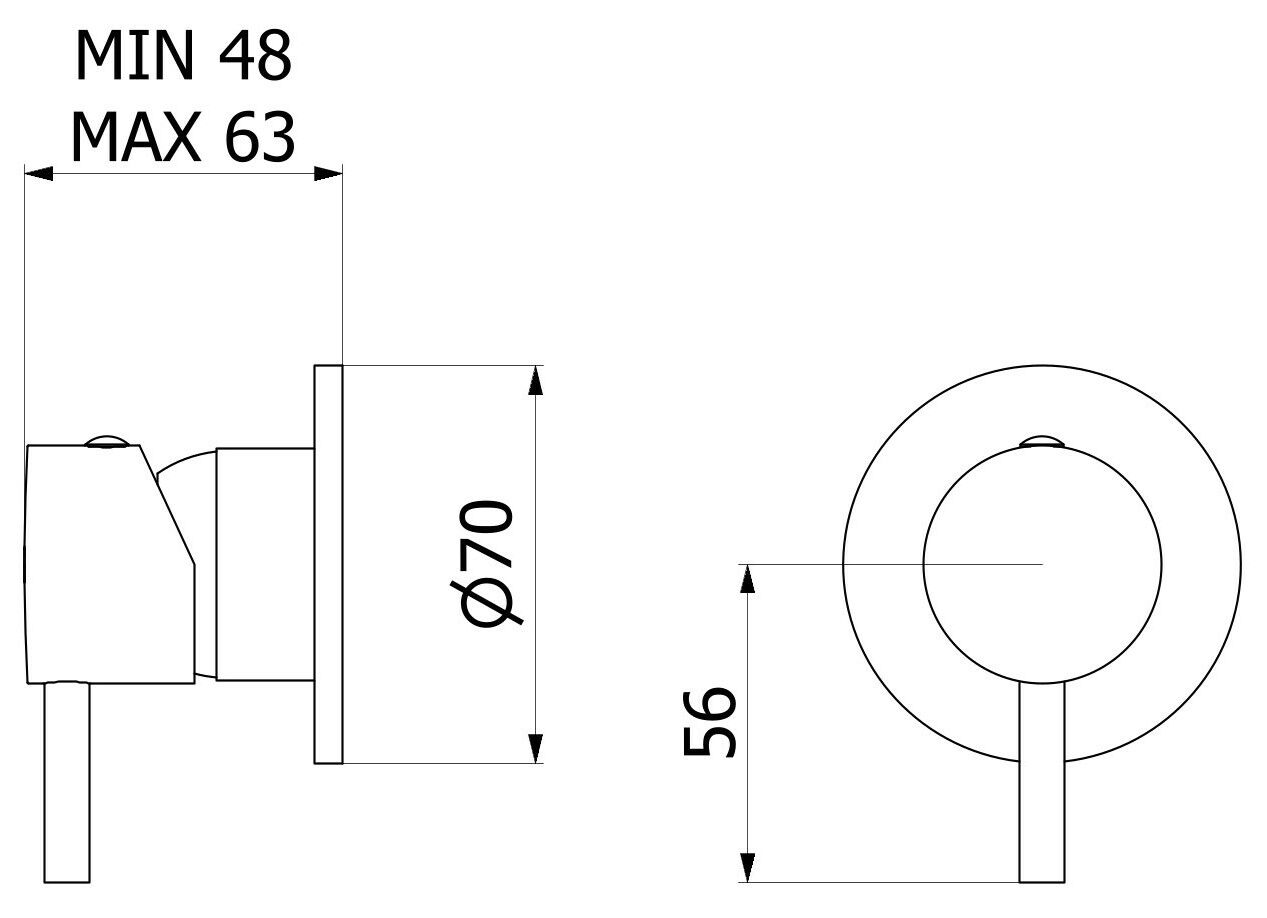 Дистанционное управление на стене IB цвет ARCH-00038596 - Вид №3