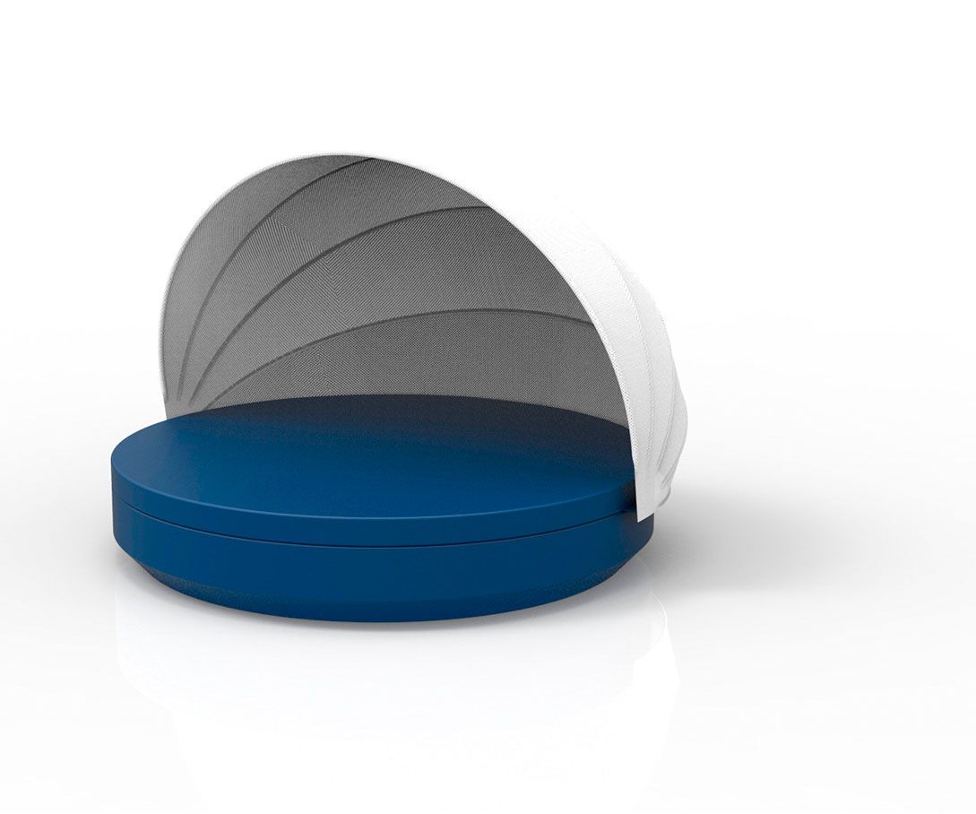 049594 Кровать ø210x40 cо складным навесом Vondom Vela - Вид №6