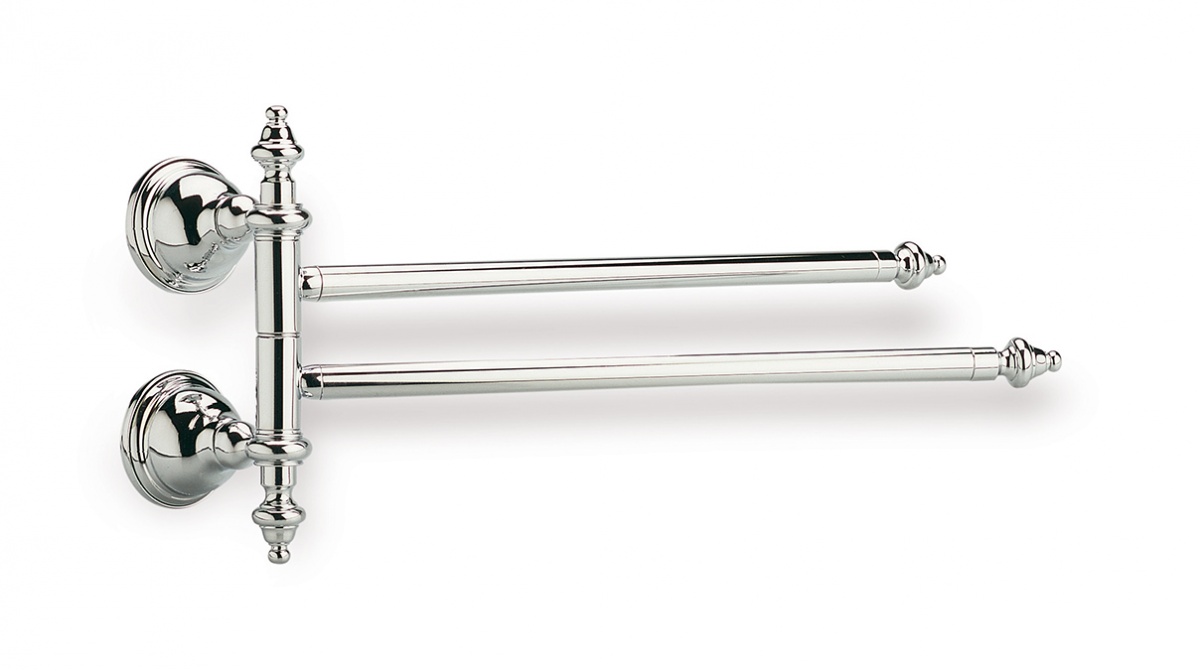 EL16(25) Stil Haus Elite, полотенцедержатель двойной поворотный, цвет бронза