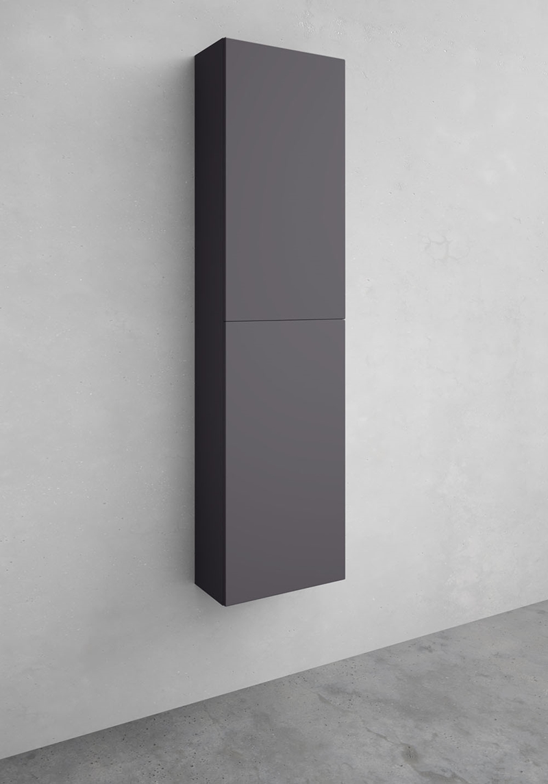 320153 Высокий Кабинет Flex Compact City / Studio Antracit Noro  Антрацитовый Серый 