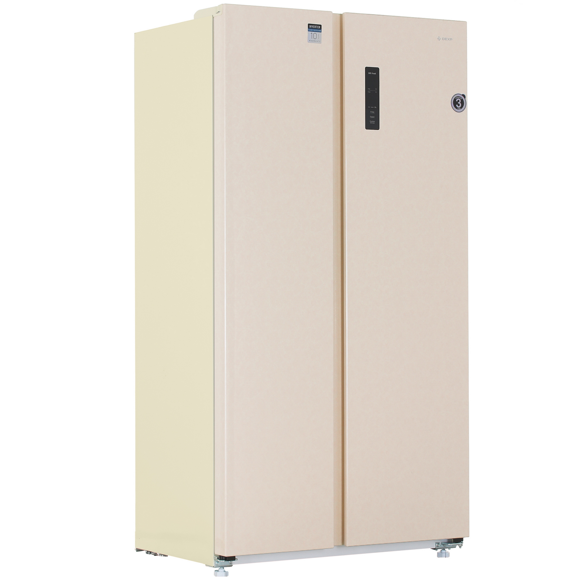 5405576 Холодильник Side by Side   DEXP SBS4-53AMG бежевый STDN-0142781