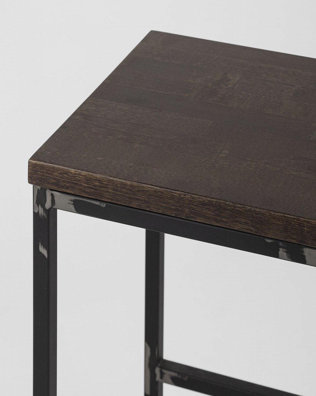 Барный стул коричневый с деревянным сиденьем "Симпл" STOOL GROUP  00-3945990 Коричневый  - Вид №5