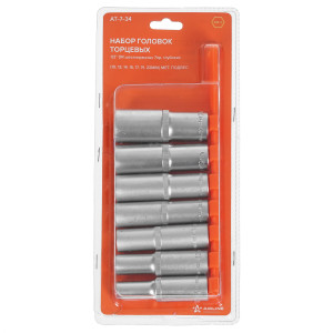 Набор торцевых головок Airline AT-7-34 9106189