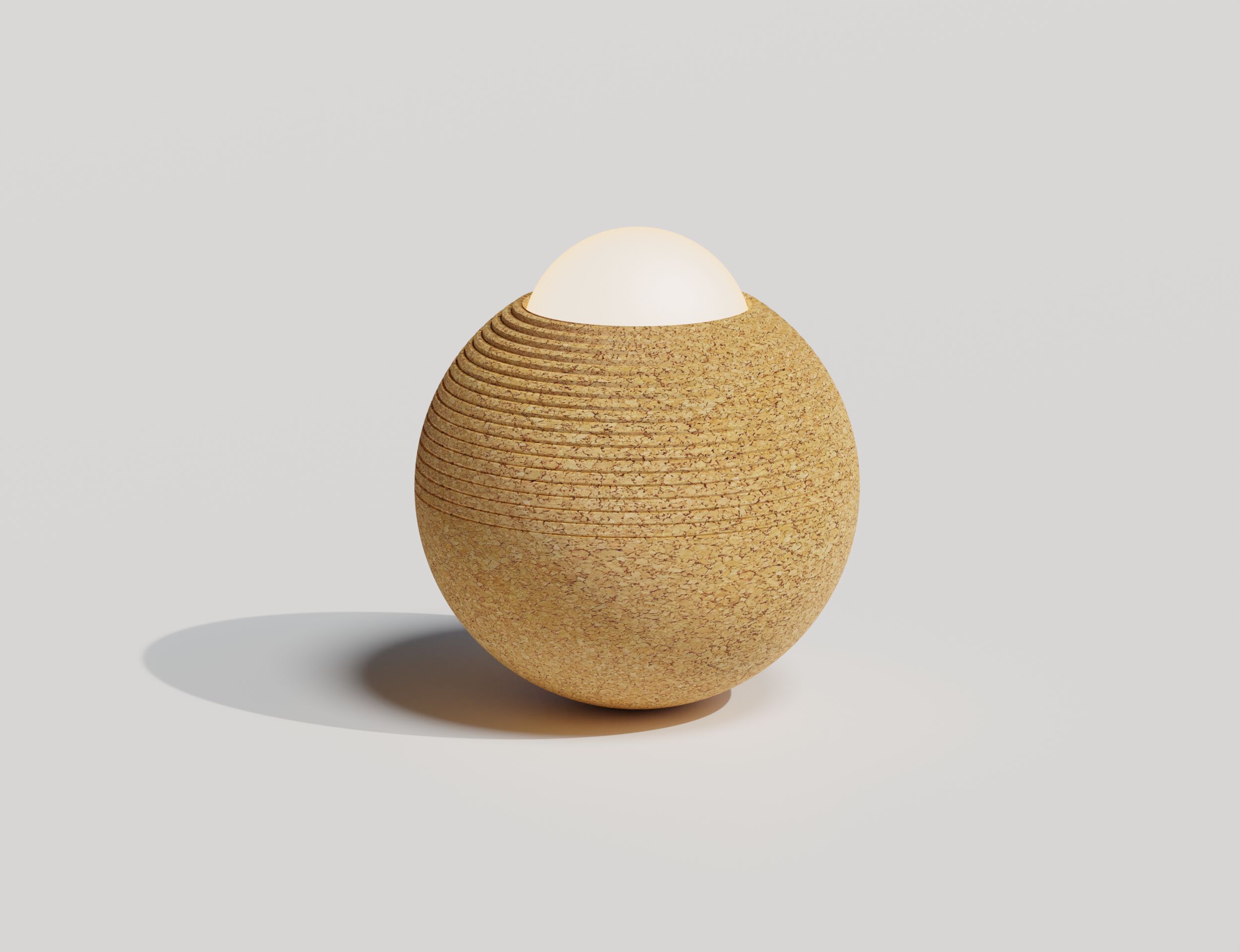 Открытый торшер из пробки luxcambra Земля ARCH-00123005 - Вид №1